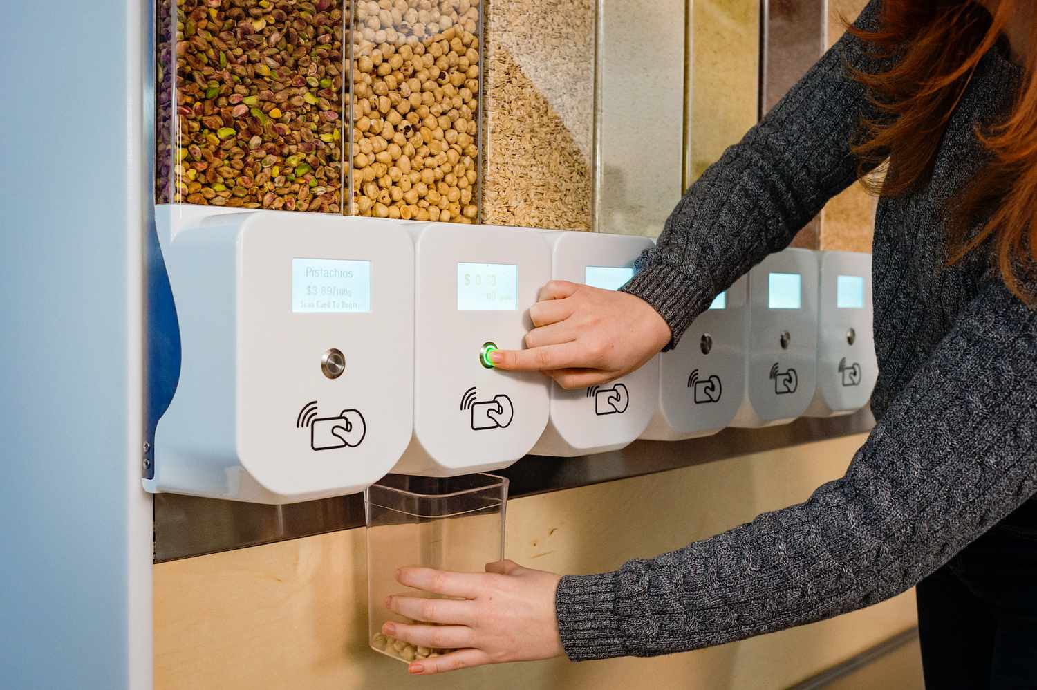 This New Dispenser System Could Revolutionize Zero Waste Shopping for